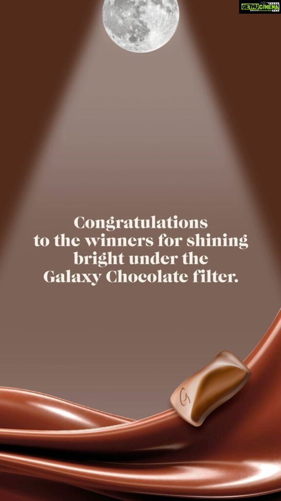 Nikki Galrani Instagram - I am so pleased to announce the winners who found their moments of pleasure using the Galaxy Chocolate filter. A big round of applause to all of you 👏🏻 To all the others who participated, thank you so much for your participation♥️ #Ad #GalaxyChocolate #ChoosePleasure