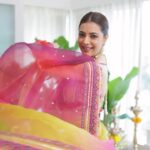 Nisha Agarwal Instagram - Who else likes twirling the moment they wear a Lehenga ?? Wearing: @sandhyashah.shah PR : @sonyashaikh Jewels: @vinantimanjidesignerjewellery Decor: @saffronstringofficial @beyond_marketing_india #indianwedding #indianfestivewear #indiandesigner #indiandesignerwear