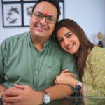Nisha Agarwal Instagram - Happy Rakshabandhan ❤️ May this day build an eternal bond of love, care, support, respect and security, be it your brother or sister. Sending love @kajalaggarwalofficial @vikagg82 @kitchlug @thedailysoapcompany @anshoocooper Wearing @shopmulmul