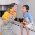 Nisha Agarwal Instagram – When boredom strikes, it’s time for a tasty twist! Ishaan is usually glued to his iPad, but when hunger strikes, we put on our aprons and dive into the kitchen, ready to create a yummy surprise. With YiPPee! Pasta, excitement fills the air! It is made from Suji and is a perfect combination of health and taste. It has no maida, not fried, and it’s packed with veggies! It’s a treat that even I couldn’t resist taking a bite of. 😉
If you’re on the hunt for a quick and tasty snack for your little ones, give YiPPee! Pasta a try! 😋👦👩🍳 @sunfeast_yippee