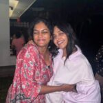 Nisha Ravikrishnan Instagram - Hey gubbi maa happy birthday 🥂 It's your birthday I dnt know what to write to let you know what you mean to me , you will always be something special in my heart🖤 , happy birthday to you smarty 😎 gorgeous 😚funny 🤪 absolutely fabulous 🤩 To the purest heart ♥️ I love you so much 🐦😘 🧿 #anvisha 🖤🤍