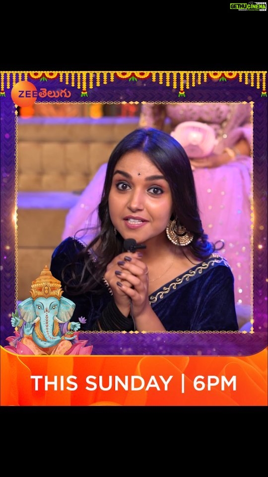 Nisha Ravikrishnan Instagram - Ganesh Sambaram lo Unlimited FUN & Sandhadi 💥💥Guarantee Antunna Rupa & Raju🤩🤩 Watch #PadamatiSandhyaRagamGaneshSambaram This Sunday at 6 PM On #ZeeTelugu #GaneshChaturthiCelebrations @nisha_ravikrishnanoffl_ @yashwanth_gowda_official__