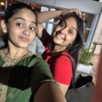 Nisha Ravikrishnan Instagram - Nights like this with @nisha_milanaa @usharavikrishnan and Amma 🌸♥️ 📍-@clouddining #meghanasunil #feature #foryou #explorepage #sisters #dinnerdate #hadfun #trending #nishamilana #instagram #insatgood #instamood #lifestyle #love