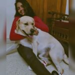 Nisha Ravikrishnan Instagram - I would love you over a hundred lifetimes and it wouldn't be enough....happiest birthday my little chotu Motu Bunny 🐾🤌🏻 I love you more ♾️🧿 #irreplaceable #bunny🐾🖤 #charlieforever❤️🕊🐾 #nimmanisharkn 🖤🤍