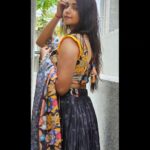 Nisha Ravikrishnan Instagram - तू ही चंद मेरे इस दिल दा मान ले वे सजना 🌙 #bee🐝boo🧸 #nimmanisharkn 🖤🤍