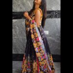 Nisha Ravikrishnan Instagram - Elegance in every stitch. ✨ #BeautifulOutfit #fashionfinesse Outfit : @akshithaatrendz Designed: @nishu_couture_ #nimmanisharkn 🤍🖤