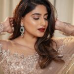 Nishvika Naidu Instagram - Last bunch from the series 💁🏽‍♀️ . . . . . . . Styled by - @label_divya_samal Outfit - @label_divya_samal Jewellery - @chaya_jewellery Make up - @makeupbyabhilasha Hair - @harshasingh512 Photographed - @theanandajith