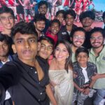 Nishvika Naidu Instagram - ಕಪಿ ಸೇನೆಯು ನನ್ನದೊಂದಿದೆ 🐒 All of my boys coming to the Theater this September 23rd to stun you , can’t wait for all of you to see the hard work they’ve put in to create guru sishyaru , so proud of each one of them and lots of love to them ❤️ #gurusishyaru TRAILER LINK IN MY BIO 👻