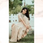 Nishvika Naidu Instagram - Can't think of a caption brb . . . . . . Outfit - @label_divya_samal Make up - @abhilasha_kulkarni Hair - @harshasingh512 Jewellery - @pihtara_jewels Captured by - @bangalore.photographer
