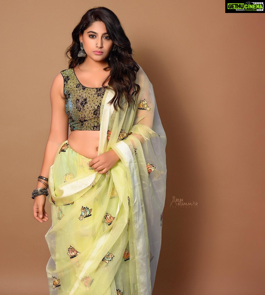 Nishvika Naidu Instagram - Bloom into grace 🌸✨