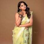 Nishvika Naidu Instagram - Desi girl vibe !!! Hair by the sweetest - @harshasingh512 Styling credits to - @m_anitha_naidu Mommy the best ❤️