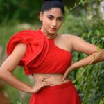 Nishvika Naidu Instagram - Shot by - @arunkummar_portraits Outfit - @pixie_yard_couture_studio Make up and hair - @enlivenmakeoverbysushma