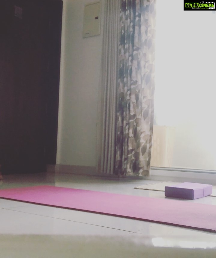 Nishvika Naidu Instagram - Yoga day 2021. It’s not about being good at something, but being good to yourself! So this yoga day Strengthen your body, mind and soul with the goodness of yoga for a better life. #yogaday2021 #gratitude #mindfulness #bliss #happiness #peace #change