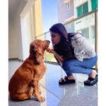 Nishvika Naidu Instagram – It’s a happy birthday for dear Leo ❤️❤️ #leo #dogsofinsta