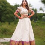 Nishvika Naidu Instagram - Never ending desi vibe 😂 . . . . . Wearing this lovely outfit by @sindhureddyofficial Captured by @arunkummar_portraits
