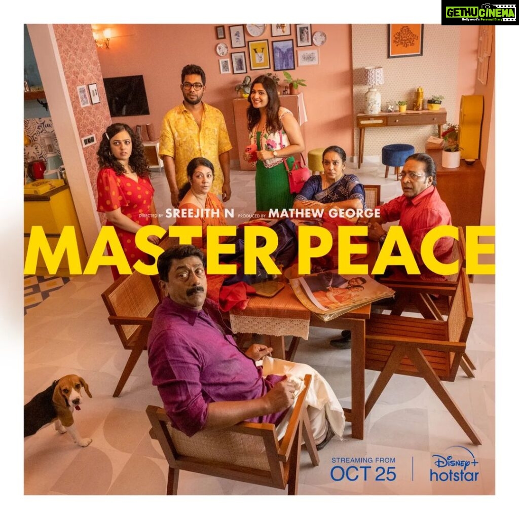 Nithya Menen Instagram - #MasterPeace Streaming from October 25th on @disneyplushotstarmalayalam ! Don't miss this !