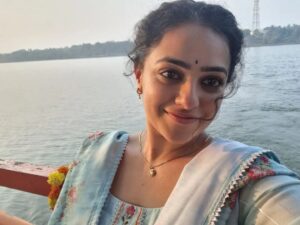 Nithya Menen Instagram - Some more new things .. coming soon ! 🙂 
@gomteshupadhye 
#KumariSrimati