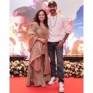 Nithya Menen Instagram - I know the word magic is overused today ... but very rarely a bunch of people come together- all in the same wavelength, collaborative and most of all.. who support and appreciate each other as much as we all did.. When all this comes together with a super successful movie to show for it , you know there really is - magic ✨️
1 year of release of #Thiruchitrambalam
@dhanushkraja @joinprakashraj #Bharathiraja @sunpictures @omdop @mithran_r_jawahar @anirudhofficial @kavyasriraam @kabilanchelliah @sreyas88 @editor_prasannagk @by_sarana @menon_venkatesh @kenkarunaas
Missed you yesterday @raashiikhanna 😘
@priyabhavanishankar ♥️ and Bharatiraja sir ..