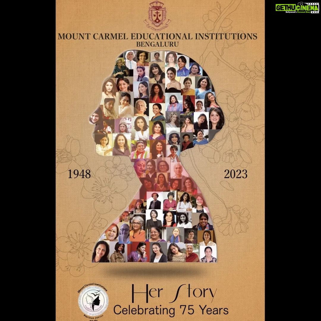 Nithya Menen Instagram - It was a pleasant surprise to see this. Featured along with other alumni, in the cover of the Platinum Jubilee Souvenir of Mount Carmel College , Bangalore . I truly enjoyed my time studying at MCC.. it was one of my most pleasant student experiences.. @mccbangaloreofficial
