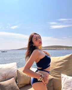 Nitibha Kaul Instagram - Carpe Diem ˈkär-pe-ˈdē-ˌem
: To enjoy pleasures of the moment without concern for the future

Wearing  @tautura 
Choker @papadontpreachbyshubhika 
Bracelet @zara 

#CarpeDiem #CarpeDiemBeach #CarpeDiemBeachClub #Hvar #NKTravels #NKsHotGirlSummer #EuroTrip #BeachVacation #BeachClub #Croatia #NKInEurope