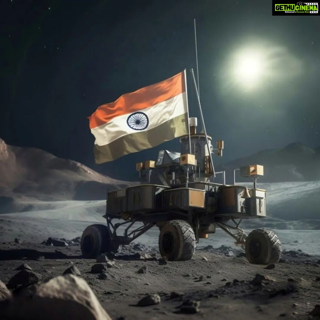 Niyati Fatnani Instagram - A proud proud moment for the whole nation today. Thank you and congratulations @isro.in and to all the scientists for making history today🙏🇮🇳 बचन में चंदा मामा की कविता सुनते थे अब Chandrayan3 से चांद के किस्से सुनने का मौका मिल गया 🌝 #historymade #chandrayan3 #india #proud #moonlanding #southpole