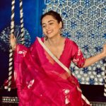Niyati Fatnani Instagram - 🩷 Wearing: @aachho . . . . . #pink #love #forevermood #traditional #sunday #niyatifatnani