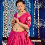 Niyati Fatnani Instagram - 🩷 Wearing: @aachho . . . . . #pink #love #forevermood #traditional #sunday #niyatifatnani