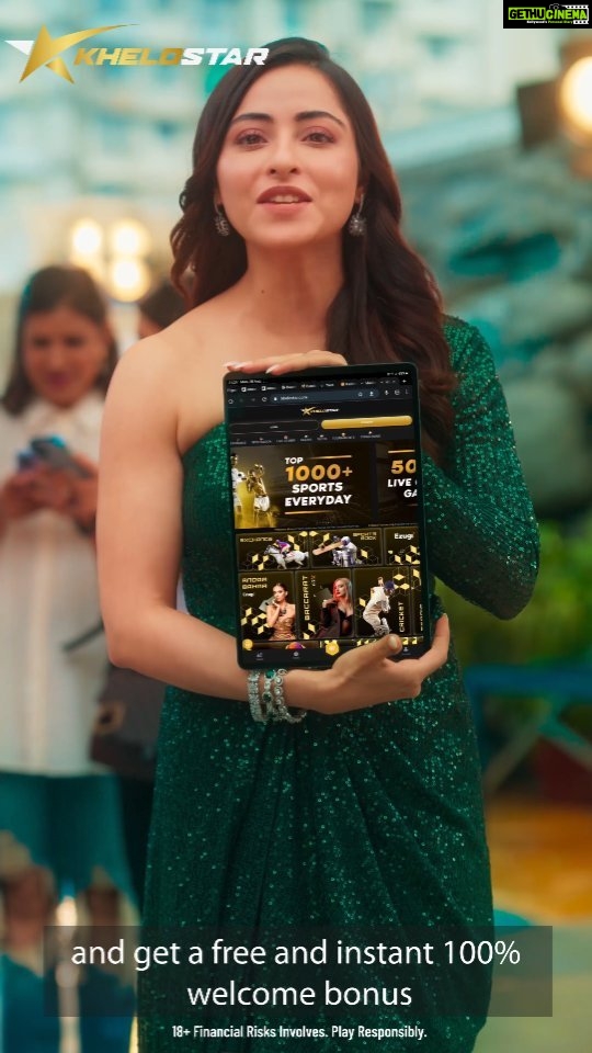 Niyati Fatnani Instagram - Gaming ki duniya ka Betaaj Badshah- Khelostar Join India's biggest and largest sports exchange and online casino today. http://www.khelostar.com Toll Free Number - 18001034212 . . . . #ad