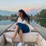Palak Lalwani Instagram - Reminiscing the beauty of this place🤍☁️ Srinagar, J&K, India