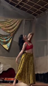 Palak Lalwani Instagram - Dance Improvisation on live music at Atikala Retreat 
4/8 

Pallak is poetry in motion 💓🌻

She has an immense love for learning and seeks growth in all aspects of her life be it dance , career , spiritual practices or just by observing life which is the one of the best qualities in her. She is what Atikala stands for - LOVE !! 

Organised by Atikala 
In collaboration with :
Musicians - @sinasiav @mukkisablaania @laurenmilner @musicallyabstract 

Venue - @bhaktikutir 

#danceimprov #atikala #lovewarriors #atikalacollective #atikalaretreat #medicinesongs #bellydancestudents #students #bellydancers #flute #guitar #bellydancersoftheworld #livemusic #bhaktikutir #handpan #DIJatikala #fusiondance #fusionmusic #goa #atikalagoa