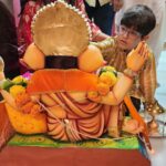 Palak Tiwari Instagram - Ganapathi Visarjan 23💛