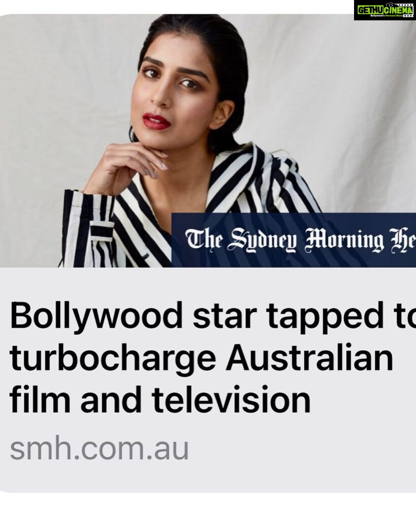 Pallavi Sharda Instagram - It’s been quite a journey from the suburbs of Melbourne, to the bustle of Bombay, to now sitting comfortably in the liminal spaces of Australian identity consciousness and storytelling. It is my hope that this appointment will be a pivotal pitstop in the journey of building and healing storytelling pathways. Thank you for your trust & leadership @tony_burke_au and for initiating the vital cultural policy that this nation has been waiting for. (…And don’t worry guys, I will still be dancing)