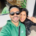 Pallavi Sharda Instagram – When BOM came to MEL 💚 @aparshakti_khurana