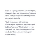 Pallavi Sharda Instagram - It’s been quite a journey from the suburbs of Melbourne, to the bustle of Bombay, to now sitting comfortably in the liminal spaces of Australian identity consciousness and storytelling. It is my hope that this appointment will be a pivotal pitstop in the journey of building and healing storytelling pathways. Thank you for your trust & leadership @tony_burke_au and for initiating the vital cultural policy that this nation has been waiting for. (…And don’t worry guys, I will still be dancing)