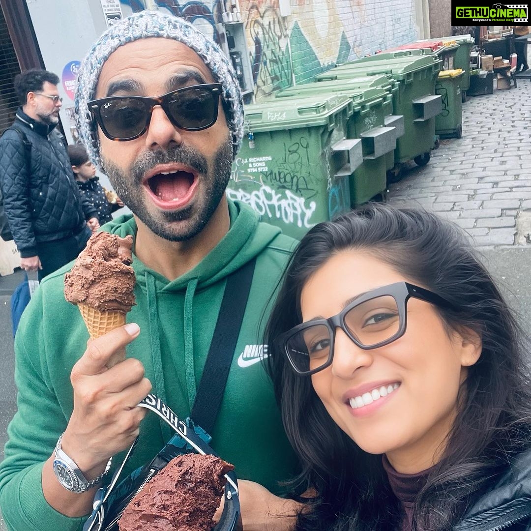 Pallavi Sharda Instagram - When BOM came to MEL 💚 @aparshakti_khurana
