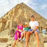 Panchi Bora Instagram – Wonder of ancient world with my wonderful family.

P.s: Work so hard that people think aliens did it!