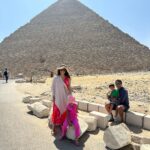 Panchi Bora Instagram – Lost in the magic of Egypt! 

#bucketlist ✅ Great Pyramids of Giza