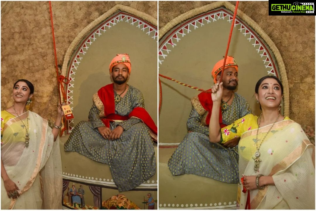 Paoli Dam Instagram - আড্ডা আনন্দ হৈহুল্লোড়ে কাটলো @zee24ghanta -এর মহাপুজোর খোঁজ। সকলকে জানাই শুভ শারদীয়া। . . . . #pujoadda #pandalhopping #mahapujo #durgapuja #happiness #subhosarodiya #instagram #instapost #potd #paolidam #paolidamofficial
