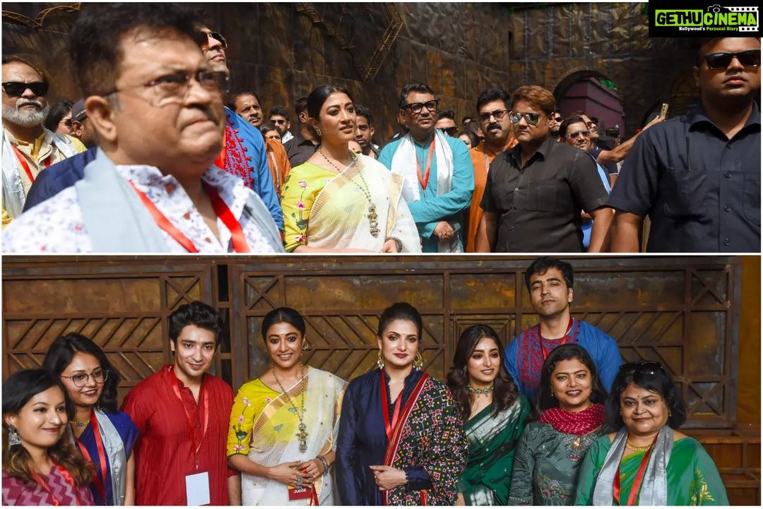Paoli Dam Instagram - আড্ডা আনন্দ হৈহুল্লোড়ে কাটলো @zee24ghanta -এর মহাপুজোর খোঁজ। সকলকে জানাই শুভ শারদীয়া। . . . . #pujoadda #pandalhopping #mahapujo #durgapuja #happiness #subhosarodiya #instagram #instapost #potd #paolidam #paolidamofficial