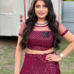 Papri Ghosh Instagram - Be happy and reasons for your happiness will come to you automatically 😃 #happy #positivevibes #dress #hairstyle #actress #paprighosh #pandavarillam #kayal #snk Virudhunagar