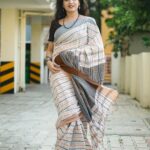 Papri Ghosh Instagram - Focus on CONFIDENCE, not comparison #white #saree #actress #confidence #weekend #casual #photooftheday