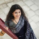 Papri Ghosh Instagram - Don’t just live- live every moment 😃 Saree @myvastras Photography @cristooclicks #beautiful #life #comfortable #soft #saree #actress #homely #photo #photoshoot