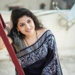 Papri Ghosh Instagram - Don’t just live- live every moment 😃 Saree @myvastras Photography @cristooclicks #beautiful #life #comfortable #soft #saree #actress #homely #photo #photoshoot
