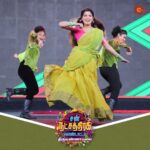 Papri Ghosh Instagram - The entertaining couple 😍 Stills from Sun Natchathira Kondattam - Tiruvannamalai. #SunTV #SNKTiruvannamalai #SunNatchathiraKondattam #PandavarIllam #SunDigital