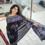 Papri Ghosh Instagram - Don’t just live- live every moment 😃 Saree @myvastras Photography @cristooclicks #beautiful #life #comfortable #soft #saree #actress #homely #photo #photoshoot
