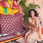 Paridhi Sharma Instagram - Ganpati Bappa Maurya❤️ #ganpati #festival #pooja #celebration