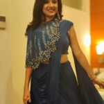 Paridhi Sharma Instagram - To love oneself is the beginning of a lifelong romance. #dress #lehanga #indianlook #ethnicwear Styled by - @stylebyriyajn Outfit- @chaashni.couture