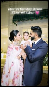 Parmish Verma Instagram - Thank you everyone for your blessings and love. 
Waheguru Mehar Kare 🙏🏻❤️🙏🏻
- Sadaa Geet Parmish Verma
