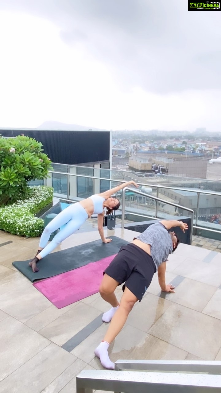 Parull Chaudhry Instagram - Yoga se hoga @chandresh_patel_official Wearing @liveaastey PR @gladucamepr Location @fairfieldbymarriottmumbai #parullchaudhry #actor #influencer #contentcreator #parullians #explore #bhagyalakshmi #jofithaiwohhithai #traveller #vlogger #chaudhryonthego #fashion #fitness #beauty #lifestyle #fashionblogger #beautyblogger #yogini #fitnessmotivation #travel #saasbahuaurbetiyaan #parullkipaltan #yoga #yogapractice Fairfield by Marriott, Mumbai International Airport