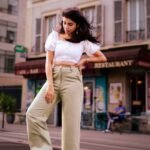 Pavithra Lakshmi Instagram - Hand me a bouquet and call me senorita, as I walk on Parisian streets🫶♥️ Captured by @georgesimon_m